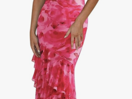 Maxi Dresses for Women 2025 Summer Tiered Floral Beach Sundress Spaghetti Strap Wedding Guest Long Dress